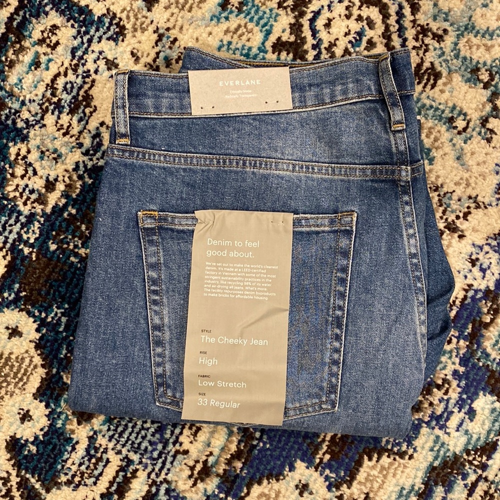 Everlane Cheeky Straight Jeans-size 33